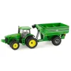 Manufacturer_ERTL Tractors | Implements<1/64 John Deere 8320R with Duals & J&M Grain Cart