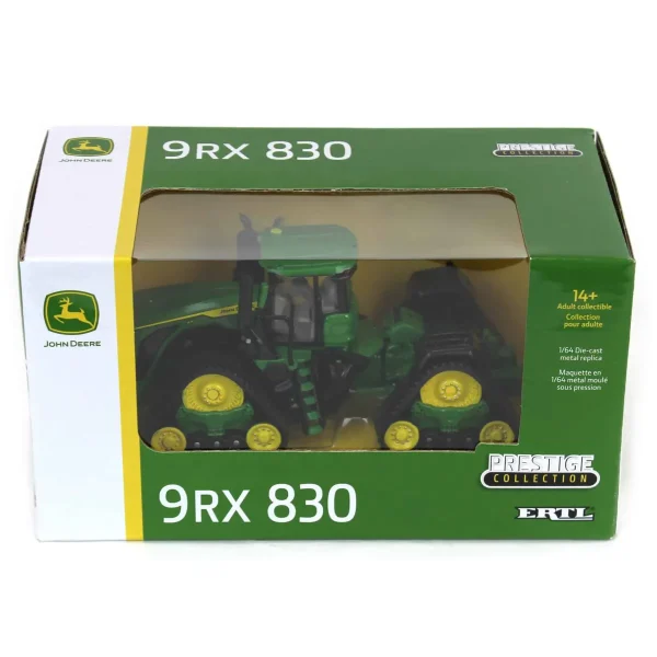 Manufacturer_ERTL Tractors<1/64 John Deere 9RX 830 Tracked Tractor, ERTL Prestige Collection