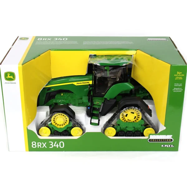 Manufacturer_ERTL Tractors<1/16 John Deere 8RX 340 with Tracks, ERTL Prestige Collection