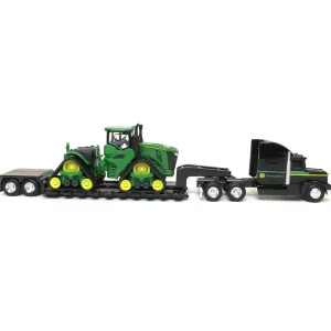 Manufacturer_ERTL Tractors<1/64 John Deere 9570RX Scraper Special with Semi and Lowboy Trailer