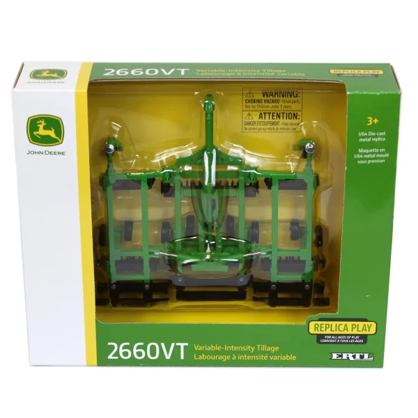 Manufacturer_ERTL Implements<1/64 John Deere 2660VT Variable-Intensity Tillage