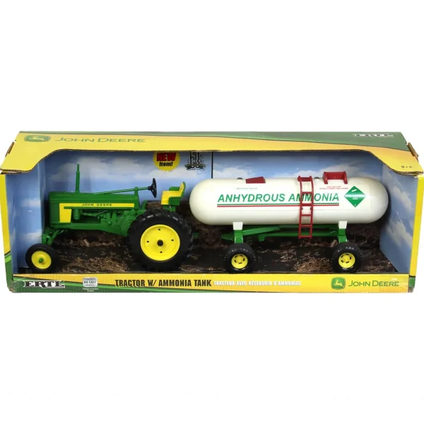 Manufacturer_ERTL Tractors<1/16 John Deere Wide Front Tractor with Ammonia Tank by ERTL