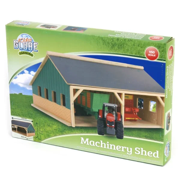 Manufacturer_Universal Hobbies Tractors<1/50 Kids Globe Wooden Farm Shed