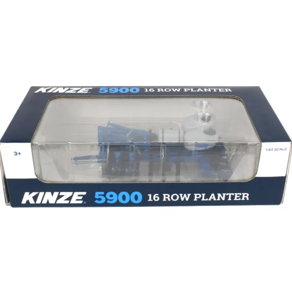 Manufacturer_SpecCast Implements<1/64 Kinze 5900 16 Row Bulk Seed Planter - Made with Plastic & Great for Play!