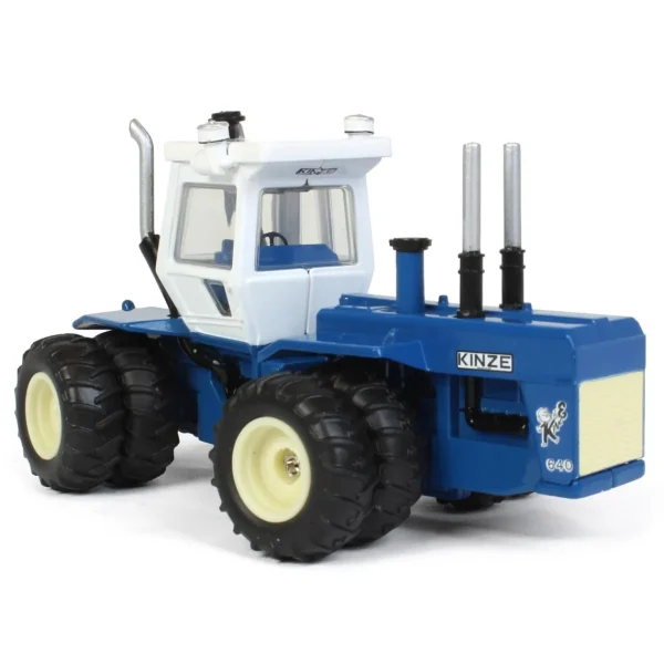 Manufacturer_SpecCast Tractors<1/64 Kinze Big Blue 640 4WD Tractor with Front & Rear Duals