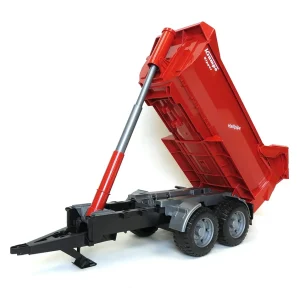Manufacturer_Bruder Toys Implements<1/16 Krampe Tandem Halfpipe Tipping Trailer by Bruder