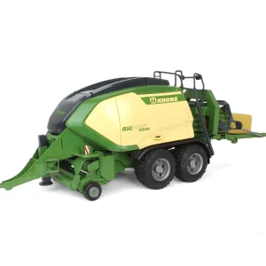 Manufacturer_Bruder Toys Implements<1/16 Krone BiG Pack 1290 HDP VC Baler with 2 Hay Bales by Bruder