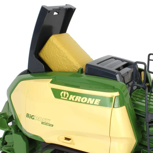 Manufacturer_Bruder Toys Implements<1/16 Krone BiG Pack 1290 HDP VC Baler with 2 Hay Bales by Bruder