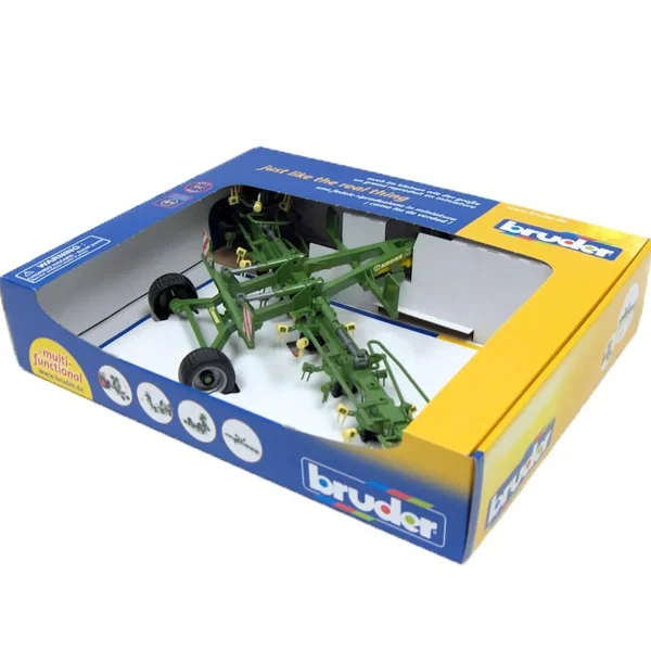 Manufacturer_Bruder Toys Implements<1/16 Krone Trailed Rotary Hay Tedder by Bruder
