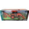 Manufacturer_New Ray Toys Inc. Tractors<1/18 Kubota L6060 with Loader & Backhoe by New Ray