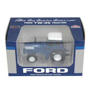 Manufacturer_SpecCast Tractors<Limited Edition ~ 1/64 High Detail Ford TW-35 Cab with FWA and Rear Singles, Toy Tractor Times