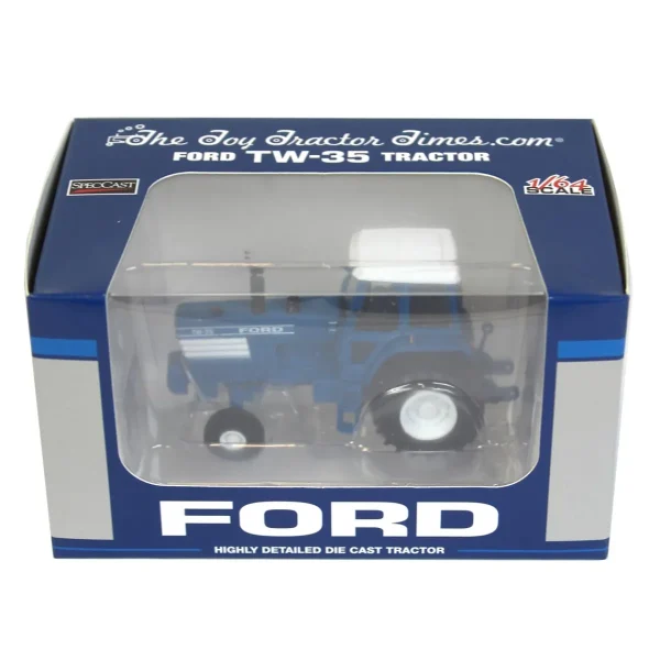Manufacturer_SpecCast Tractors<Limited Edition ~ 1/64 High Detail Ford TW-35 Cab with 2WD and Rear Singles, Toy Tractor Times
