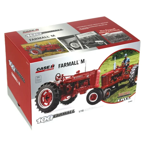 Manufacturer_ERTL Tractors<1/16 Limited Edition Farmall M, Farmall 100th Anniversary Edition
