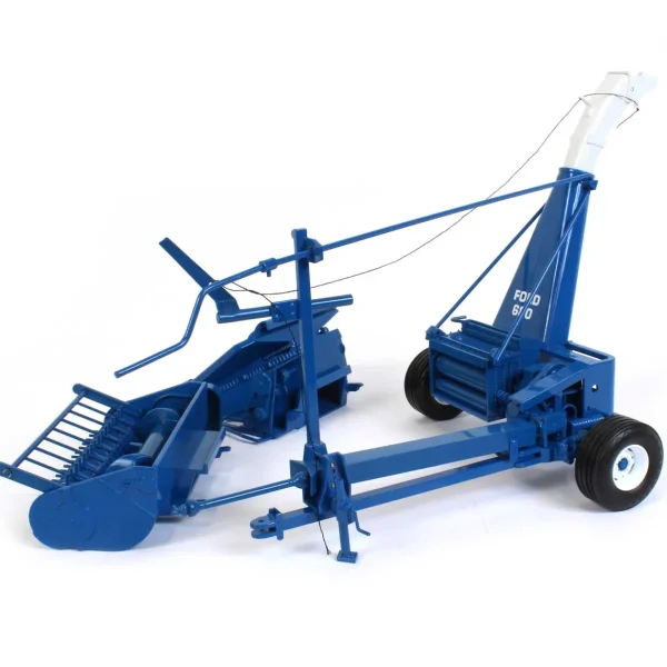 Manufacturer_SpecCast Implements | Combines & Harvesters<1/16 Limited Edition Ford 680 Forage Harvester with Corn & Hay Heads, 1 of 750