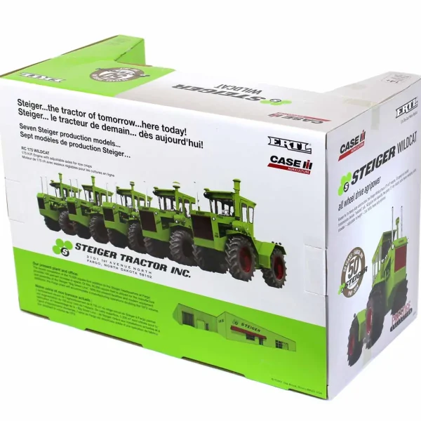 Manufacturer_ERTL Tractors<1/16 Limited Edition Steiger Wildcat 4WD, Fargo ND Plant 50th Anniversary