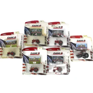 Manufacturer_ERTL Tractors<Lot of (6) 1/64 Case State Tractors