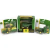 Manufacturer_ERTL Tractors | Implements<Lot of (2) 1/64 John Deere Tractors with Accessories and (1) John Deere Combine