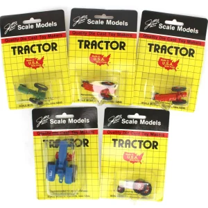 Manufacturer_ERTL Tractors<Lot of (5) 1/64 Scale Model Tractors