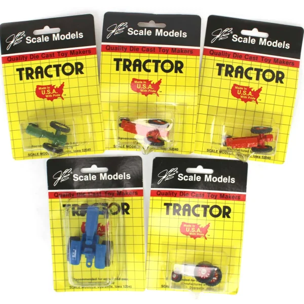 Manufacturer_ERTL Tractors<Lot of (5) 1/64 Scale Model Tractors