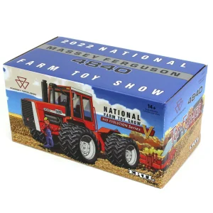 Manufacturer_ERTL Tractors<1/32 Massey Ferguson 4840 4WD w/ Duals, 2022 National Farm Toy Show Collector Edition by ERTL