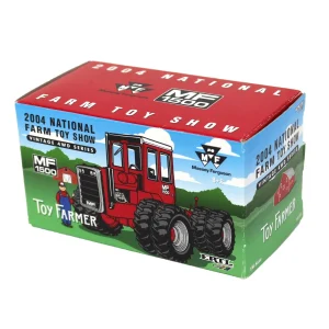 Manufacturer_ERTL Tractors<1/64 Massey Ferguson 1500 4WD with Duals, 2004 National Farm Toy Show