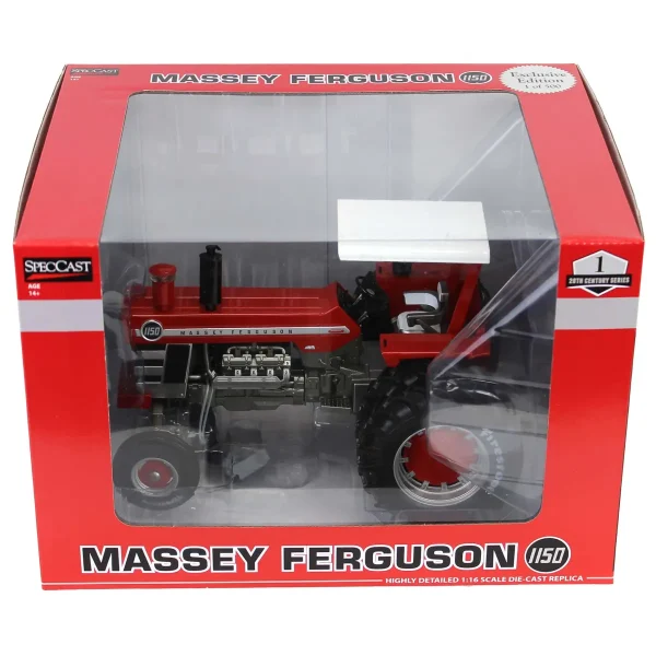 Manufacturer_SpecCast Tractors<1/16 Massey Ferguson 1150 with Firestone Tires, Canopy & Rear Duals