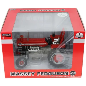 Manufacturer_SpecCast Tractors<1/16 Massey Ferguson 1150 with Firestone Tires, ROPS & Chrome Stack