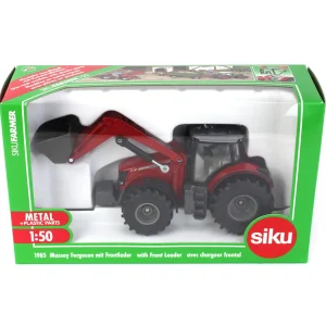Manufacturer_SIKU Tractors<1/50 Massey Ferguson 8690 with Front Loader by SIKU