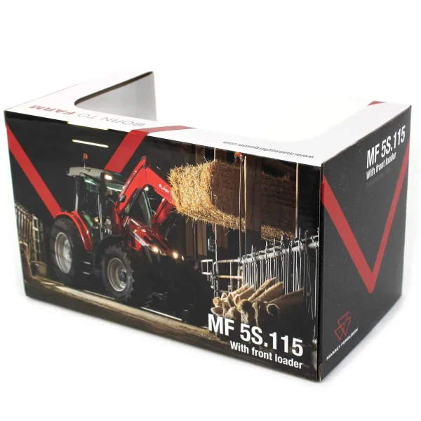 Manufacturer_Universal Hobbies Tractors | Implements<1/32 Massey Ferguson 5S.115 with FL.4121 Front Loader