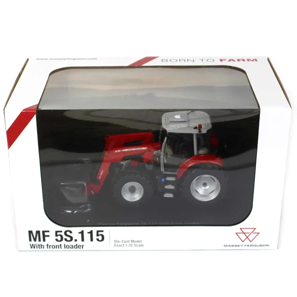 Manufacturer_Universal Hobbies Tractors | Implements<1/32 Massey Ferguson 5S.115 with FL.4121 Front Loader