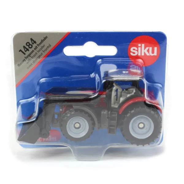 Manufacturer_SIKU Tractors<Massey Ferguson Tractor with Front Loader by SIKU