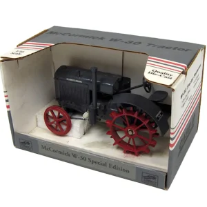 Manufacturer_SpecCast Tractors<1/16 McCormick Deering W30 Gray Tractor with Steel Wheels