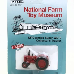 Manufacturer_ERTL Tractors<1/64 McCormick Super WD-9, National Farm Toy Museum, 4th in Series