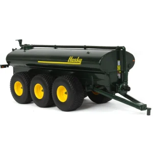 Manufacturer_First Gear, Inc. Implements<1/64 Metallic Green Husky 27500L Tri-axle Slim Line Liquid Manure Spreader by First Gear