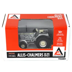 Manufacturer_ERTL Tractors<Metallic Silver Chase Unit ~ 1/64 Allis Chalmers D-21 Wide Front, Collector Club Limited Edition