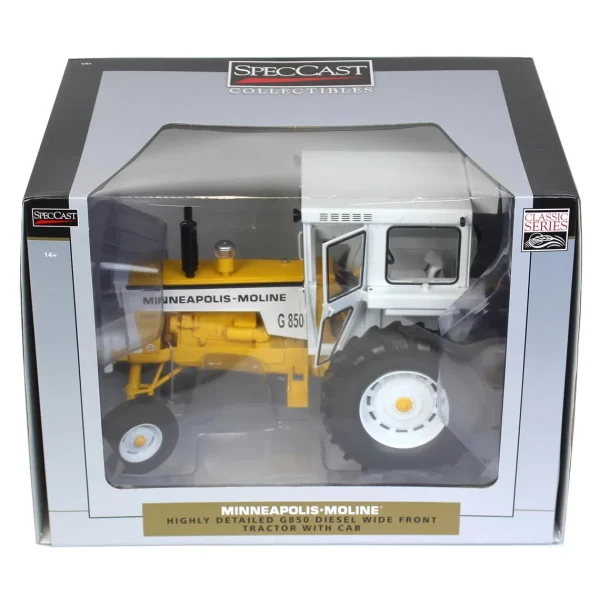 Manufacturer_SpecCast Tractors<1/16 Minneapolis Moline G850 Diesel Wide Front with Factory Oliver Cab