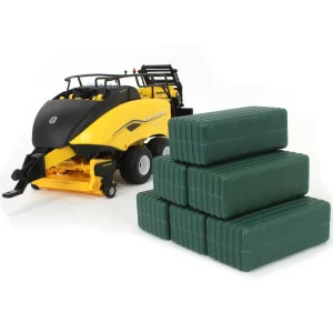 Manufacturer_ERTL Implements<1/32 New Holland Big Baler 340 PLUS with 6 Square Bales