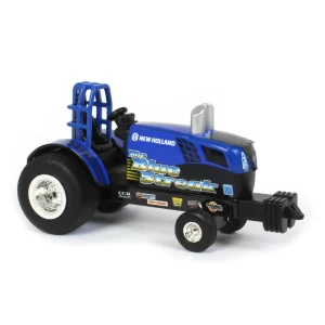 Outback Toys Tractors | Pulling Tractors<1/64 New Holland Blue Lighting and Blue Streak Pulling Tractor Set