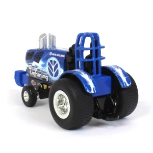 Outback Toys Tractors | Pulling Tractors<1/64 New Holland Blue Lighting and Blue Streak Pulling Tractor Set
