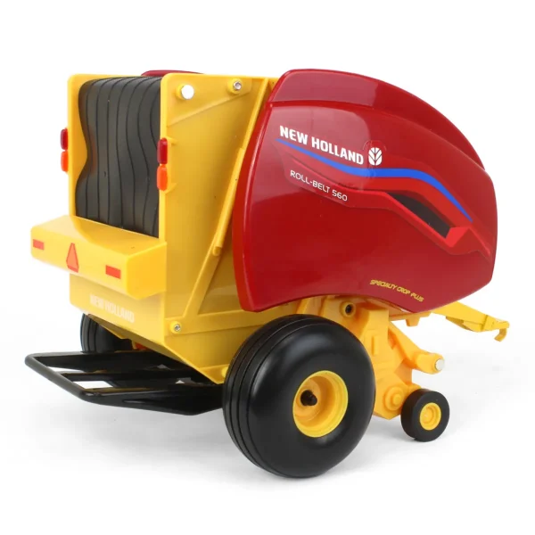 Manufacturer_ERTL Implements<1/16 New Holland Roll-Belt 560 Round Baler with Bales