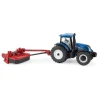 Manufacturer_ERTL Tractors | Implements<1/64 New Holland T6.175 MFD with H7230 Discbine