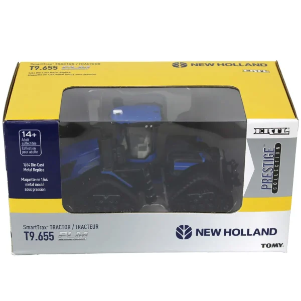 Manufacturer_ERTL Tractors<1/64 New Holland T9.655 SmartTrax Tractor, ERTL Prestige