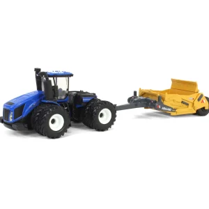 Manufacturer_ERTL Tractors | Implements<1/64 New Holland T9.700 Tractor with Ashland 2811E Scraper