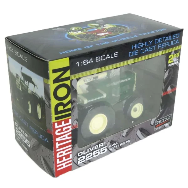 Manufacturer_SpecCast Tractors<1/64 Oliver 2255, #2 in Heritage Iron Series