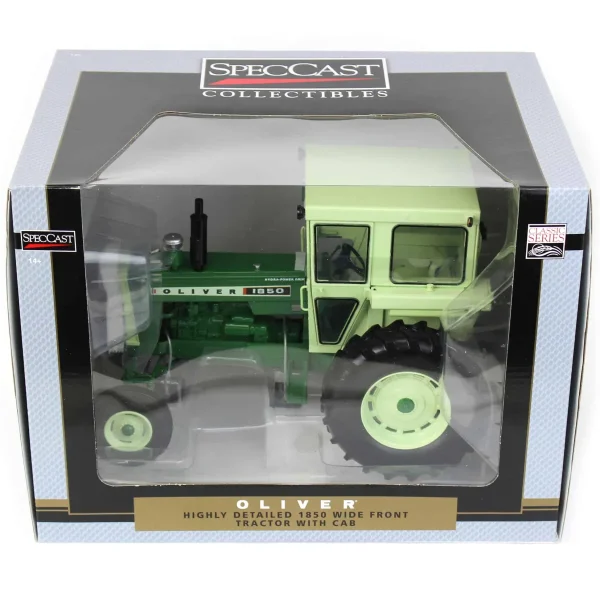 Manufacturer_SpecCast Tractors<1/16 Oliver 1850 Diesel Wide Front with Cab