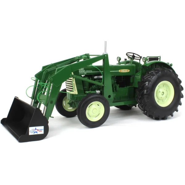Manufacturer_SpecCast Tractors<1/16 Oliver 995 Lugmatic with Loader, 2010 Pork Expo 7th in Series