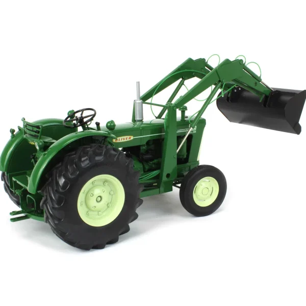 Manufacturer_SpecCast Tractors<1/16 Oliver 995 Lugmatic with Loader, 2010 Pork Expo 7th in Series