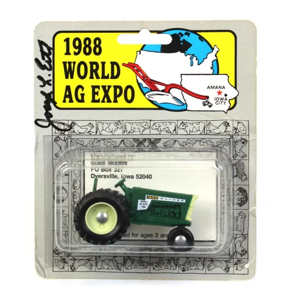 Manufacturer_Scale Models Tractors<1/64 Oliver 1855 Narrow Front, 1988 World Ag Expo