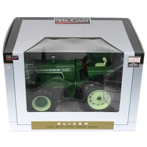 Manufacturer_SpecCast Tractors<1/16 Oliver 1855 Tractor with Front Wheel Assist