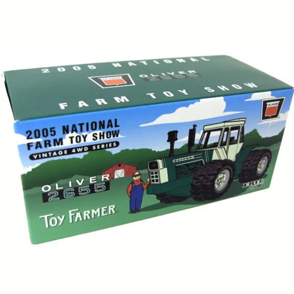 Manufacturer_ERTL Tractors<1/64 Oliver 2655 4WD, 2005 National Farm Toy Show